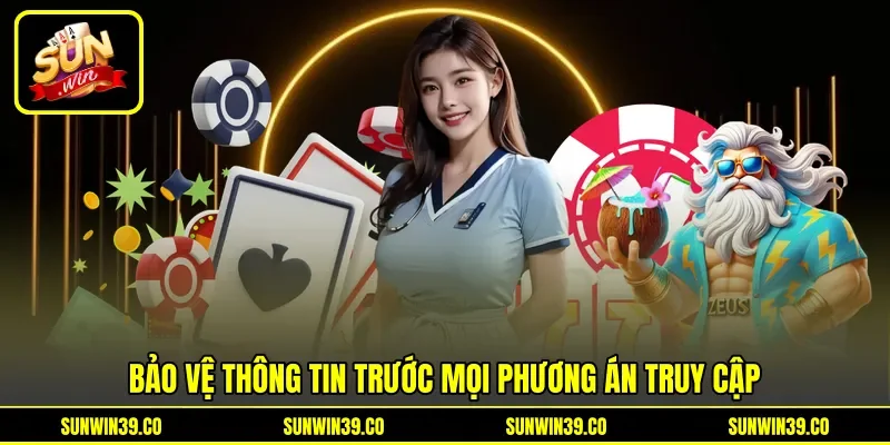 Bảo vệ thông tin trước mọi phương án truy cập Bảo vệ thông tin trước mọi phương án truy cập